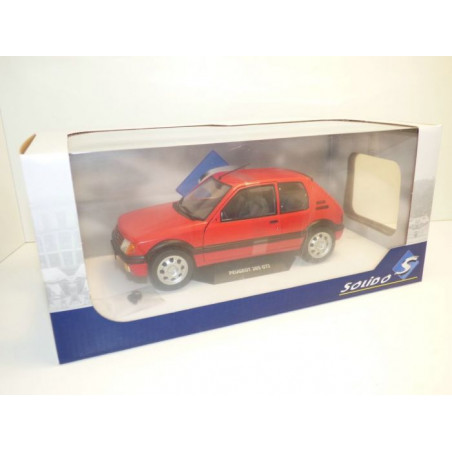 PEUGEOT 205 GTI 1.9 PHASE 1 1986 1/18 SOLIDO 1