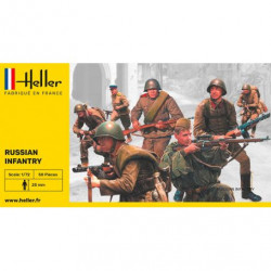 INFANTRIE RUSSE 1/72 HELLER