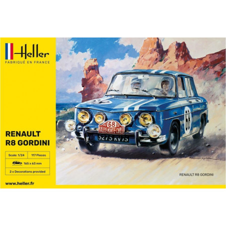 RENAULT R8 GORDINI 1/24 HELLER