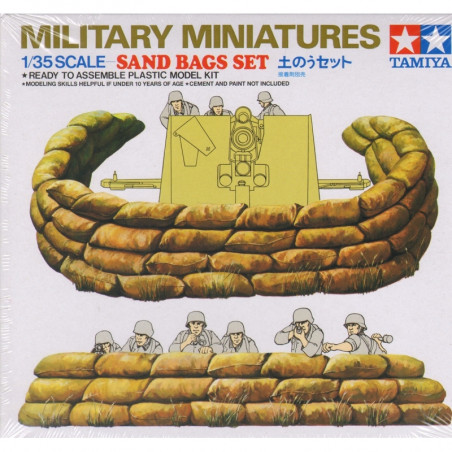 SACS DE SABLE 1/35 TAMIYA
