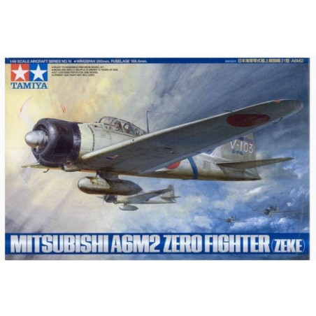 MITSUBISHI ZERO TYPE 21 1/48 TAMIYA