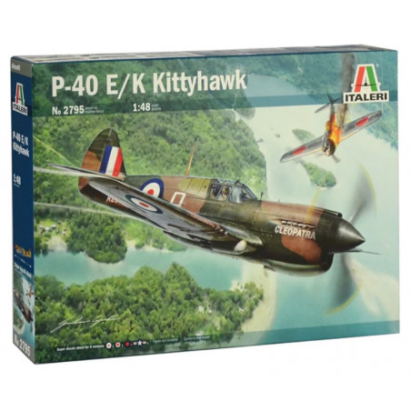 P-40E/K KITTYHAWK 1/48 ITALERI