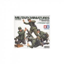 MORTIER ET SERVANTS ALLEMANDS 1/35 TAMIYA