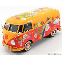 VW T1 VAN FLOWER POWER 1/24 MOTORMAX