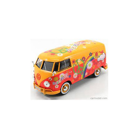 VW T1 VAN FLOWER POWER 1/24 MOTORMAX
