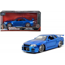 NISSAN SKYLINE GT-R 2002 FAST AND FURIOUS 1/24 JADA