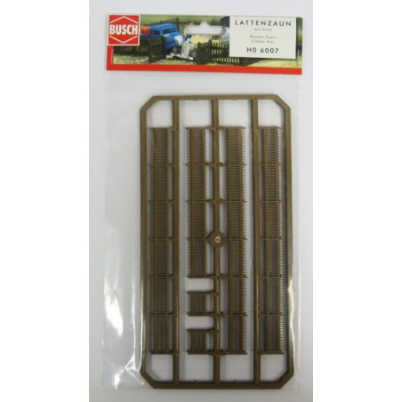 1/87 BUSCH CLOTURE EN BOIS