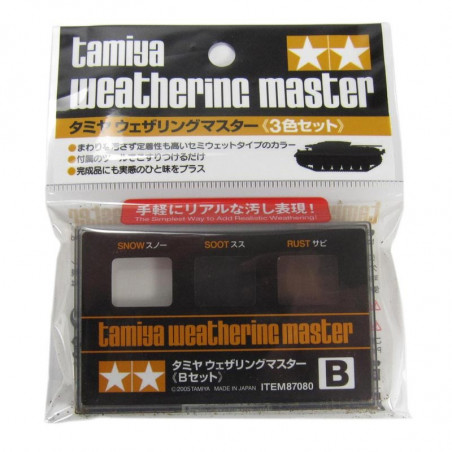 PALETTE DE FINITIONS PASTEL B TAMIYA 1