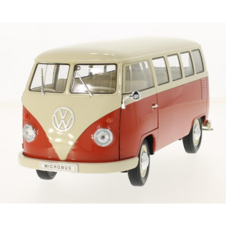 VW T1 MINIBUS 1963 1/18 WELLY