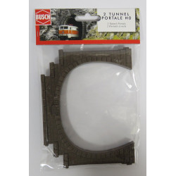 1/87 BUSCH ENTREE TUNNEL DOUBLE VOIE