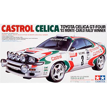 CASTROL CELICA RALLYE DE MONTE CARLO 1993 1/24 TAMIYA