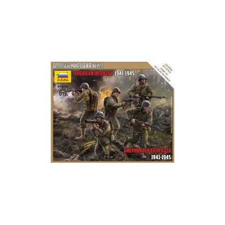 INFANTERIE AMERICAINE 1941-1945 1/72 ZVESDA