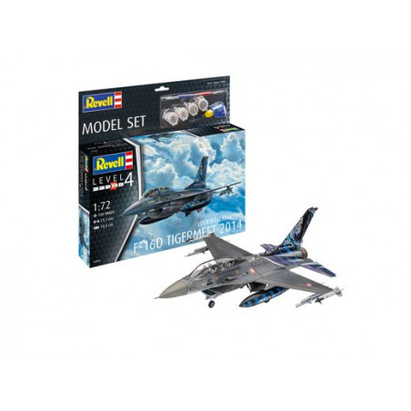 MODEL SET LOCKHEED MARTIN F-16D TIGERMEET 2014  1/72 REVELL