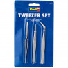 SET DE 3 PINCETTES REVELL