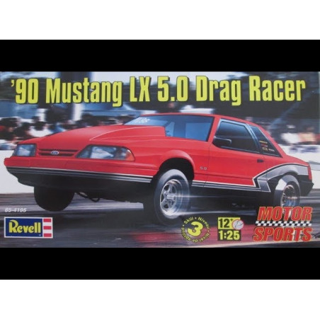 MUSTANG LX 5.0 DRG RACER 1990 1/25 REVELL