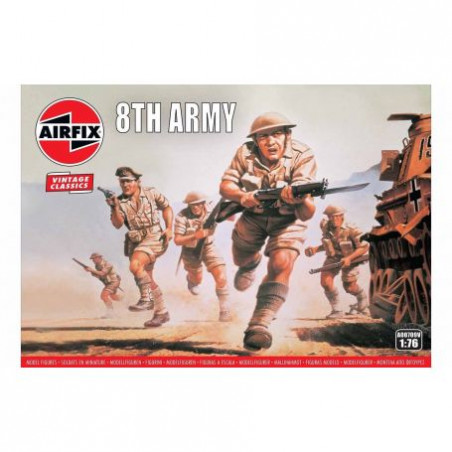 8EME ARMEE BRITANNIQUE 1/76 AIRFIX