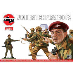 PARACHUTISTES BRITANNIQUE 1/32 AIRFIX