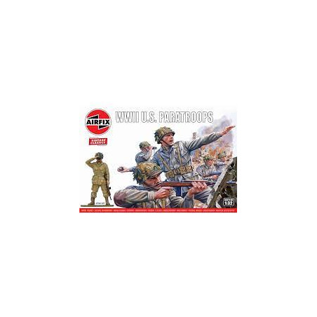 PARACHUTISTES U.S 1/32 AIRFIX