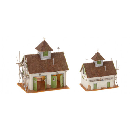 1/87 FALLER CASERNE DE POMPIERS