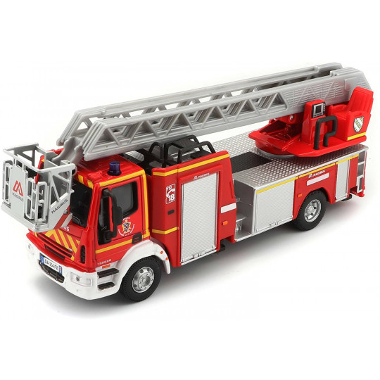 SCHUCO 1/43 IVECO Magirus pompiers chariot à échelle ESSO pompiers d
