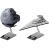 1/2700000 DEATH STAR II+ 1/14500 IMPERIAL STAR DESTROYER REVELL BANDAI