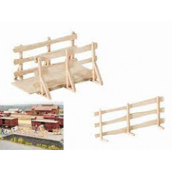 1/87 NOCH PONT DE CHARGEMENT DU BETAIL AVEC DES BARRIERES POUR ENCLOS