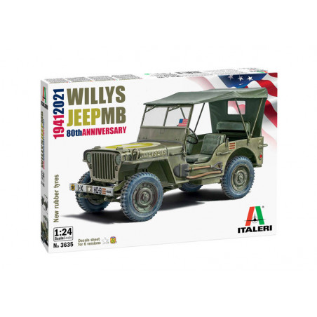 JEEP WILLYS 1/24 ITALERI