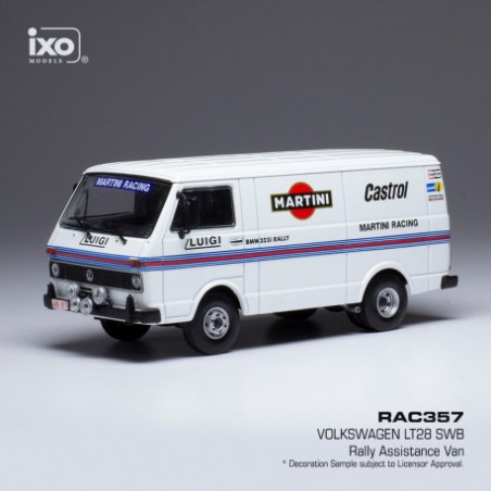 VW LT28 SWB RALLYE ASSISTANCE MARTINI RACING 1/43 IXO