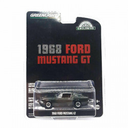 FORD MUSTANG GT 1968 1/64 GREENLIGHT