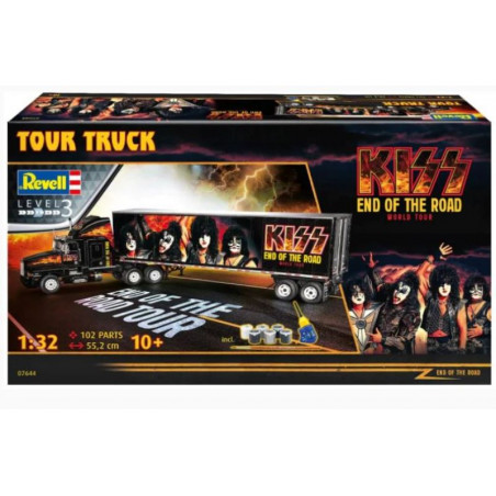 COFFRET CADEAU KISS TOUR TRUCK 1/32 REVELL