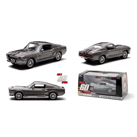 FORD MUSTANG ELEANOR 1967 60 SECONDES CHRONO 2000 1/43 GREENLIGHT