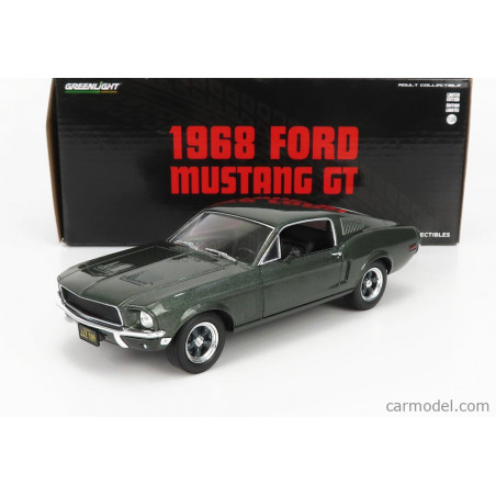 FORD MUSTANG GT FASTBACK 1968 1/24 GREENLIGHT