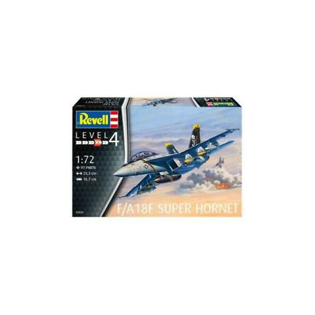 F/A 18F SUPER HORNET 1/72 REVELL