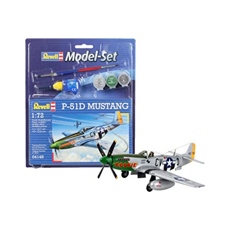 MODEL SET P-51D MUSTANG 1/72 REVELL