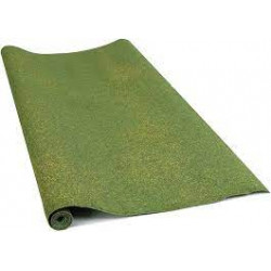 1/87 BUSCH TAPIS FIBRE VERT PRE FLEURI 100X80CM