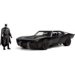 BATMOBILE AVEC FIGURINE BATMAN AVEC LED 1/18 JADA