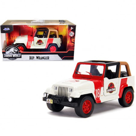 JEEP WRANLER N°18 JURASSIC PARK 1/32 JADA