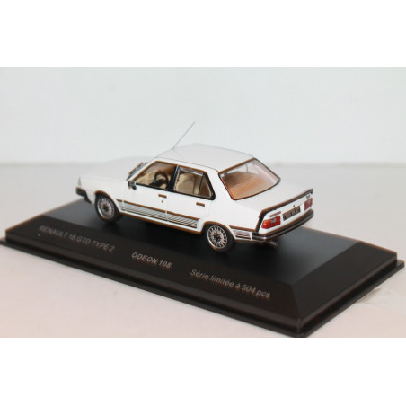 RENAULT 18 GTD TYPE 2 1985 1/43 ODEON 1