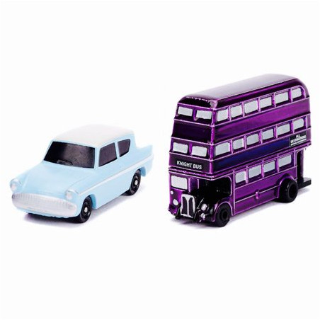 SET DE 2 VOITURES NANO HARRY POTTER  JADA