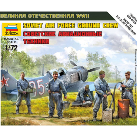 MECANICIEN AVIATION SOVIETIQUE 1/72 ZVESDA