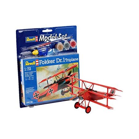 MODEL SET FOKKER DR.1 TRIPLAN 1/72 REVELL