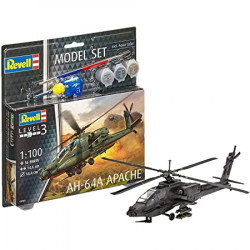 MODEL SET AH-64A APACHE 1/100 REVELL