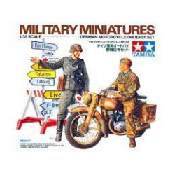 ORDONNANCES ALLEMANDES ET MOTO 1/35 TAMIYA