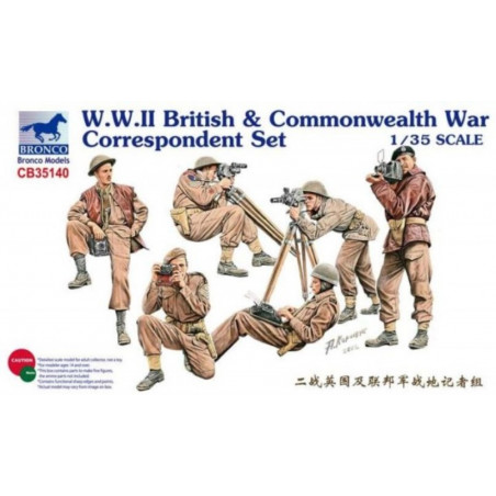 COMMANDEMENT D'OBSERVATION BRITANNIQUE 1/35 BRONCO