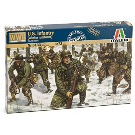 US INFANTERIE EN TENUES D'HIVER 1/72 ITALERI