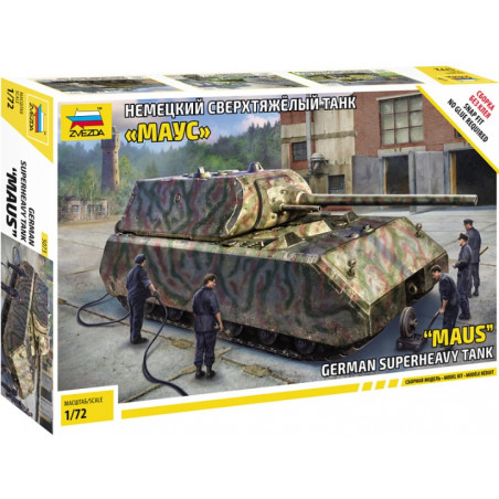 PZ.KPFW.VII MAUS 1/72 ZVESDA