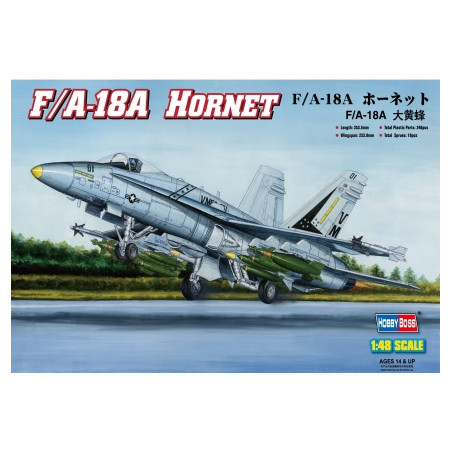F/A-18A HORNET 1/48 HOBBY BOSS