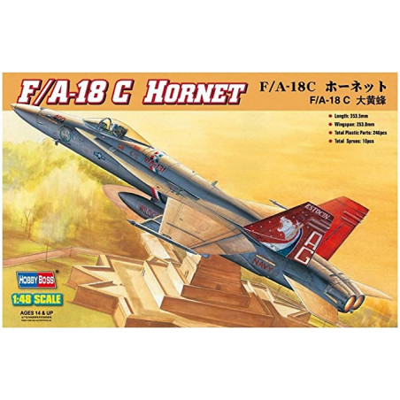 F/A-18C HORNET 1/48 HOBBY BOSS