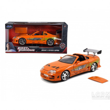 BRIAN'S TOYOTA SUPRA FAST AND FURIOUS 1/24 JADA