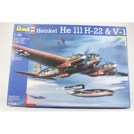 HEINKEL HE 111 H-22 & V1 1/48 REVELL